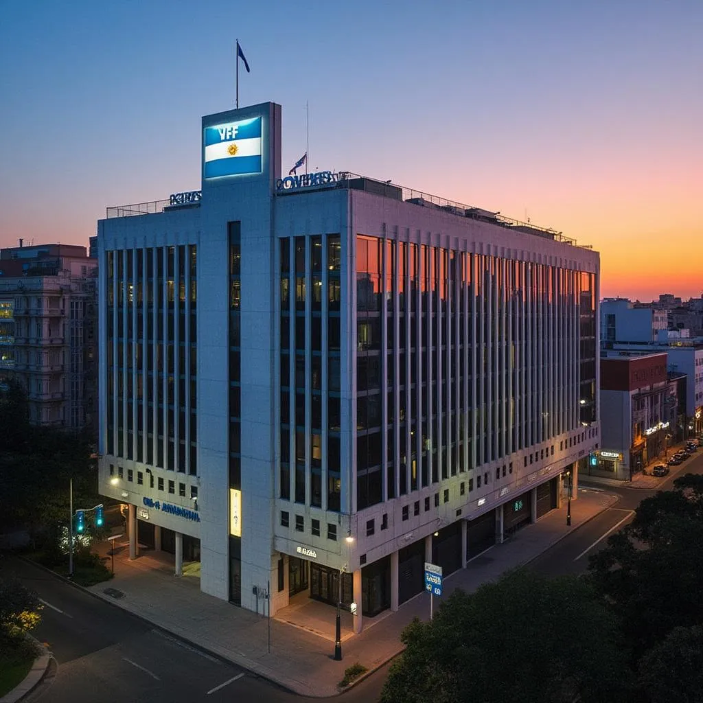 Sede central de YPF en Buenos Aires