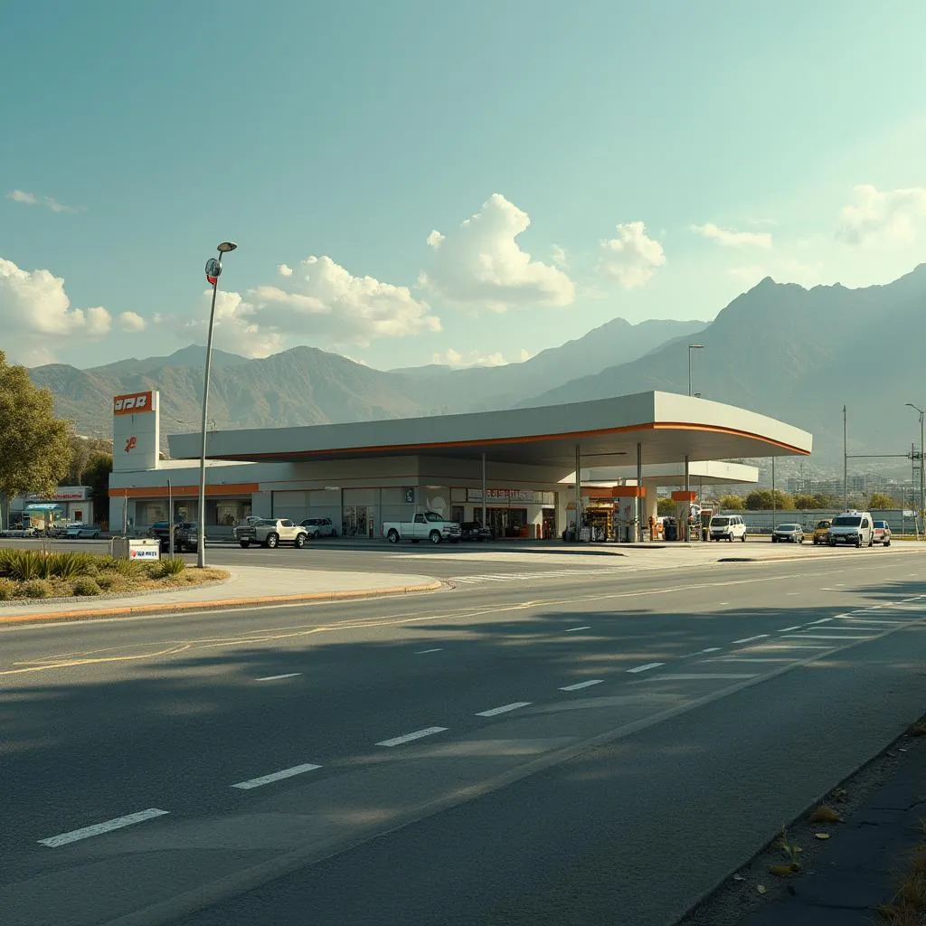 Estación YPF en Córdoba